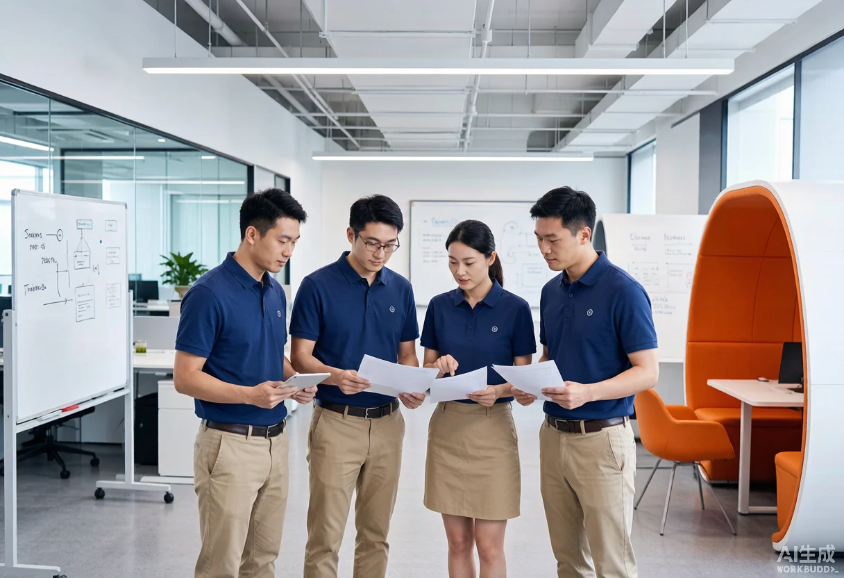 企业文化衫 - 上海步达信息科技有限公司 - Tech & Internet Uniform Case Study solution photo - 互联网科技 workwear