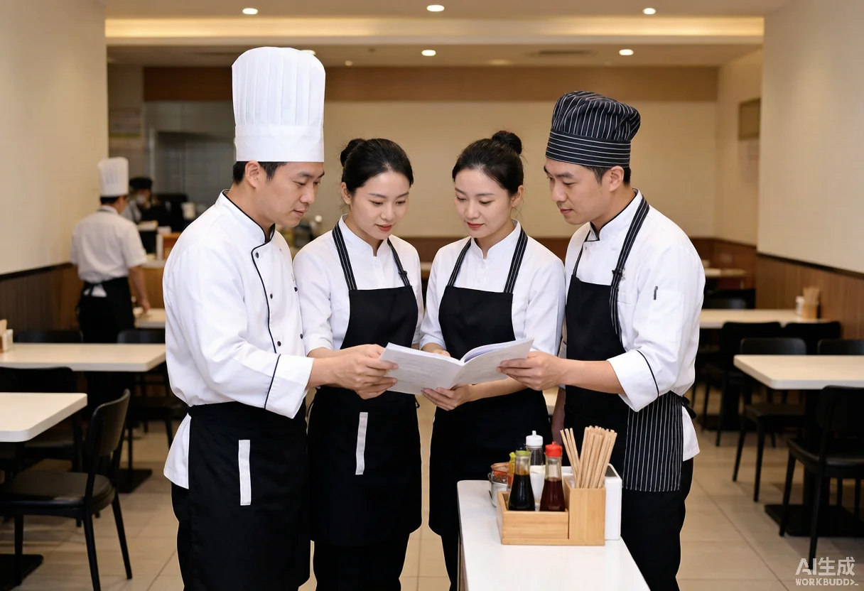 餐饮制服 - 为 妙百香有限公司 提供 餐饮连锁 职业装定制案例 项目实拍图3 - 餐饮连锁服装定制